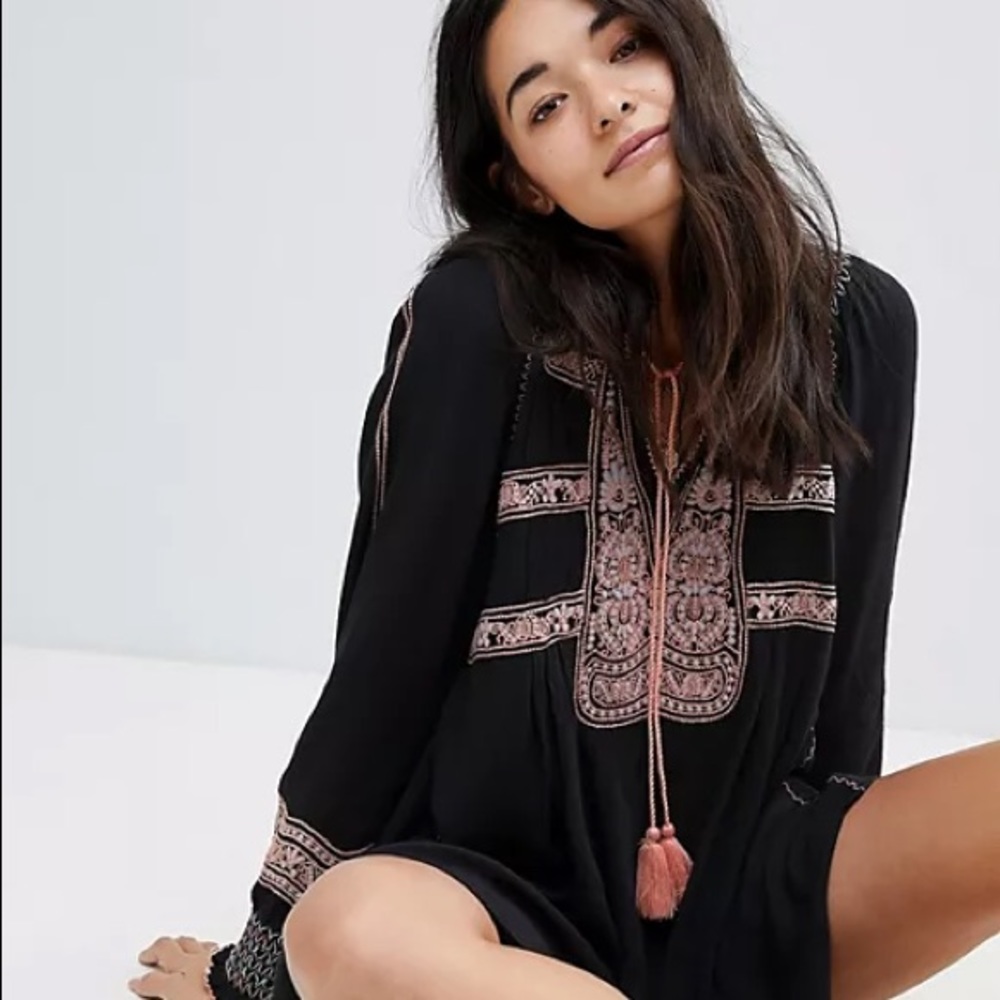 HP⭐️FREE PEOPLE Wind Willow Dress NWT Size Small - Picture 2 of 11